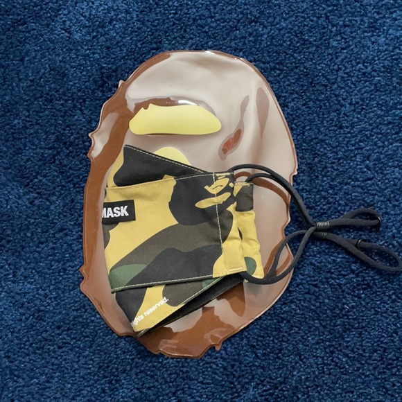 Bape Washable and Reusable Face Mask (Used) - Picture 2 of 4